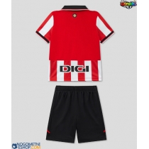 Otroški Nogometni dresi Athletic Bilbao Domači 2025-26 Kratek Rokav (+ Kratke hlače)